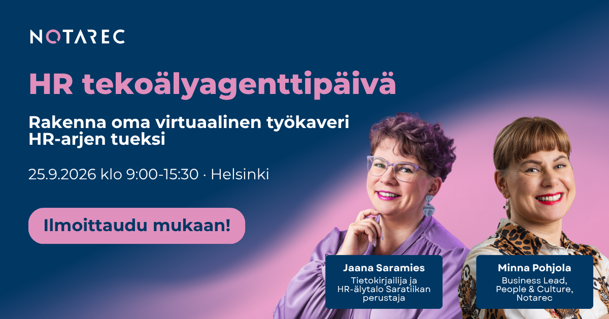 HR tekoälyagenttipäivä